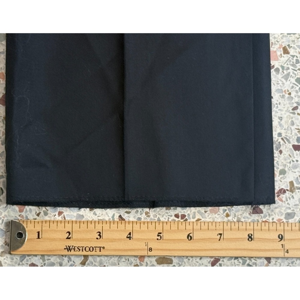 Zanella Jesse Men's 100% Wool Black Dress Pants Made In Italy Size 33 - Picture 5 of 11
